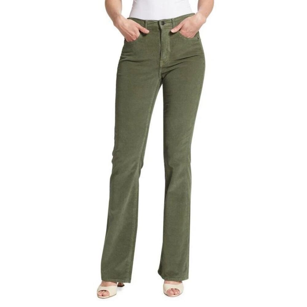 Veronica Beard Cameron Bootcut HighRise Pants Sz 30 Corduroy